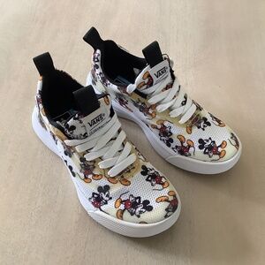 Vans x Disney White Mickey Mouse Sneakers